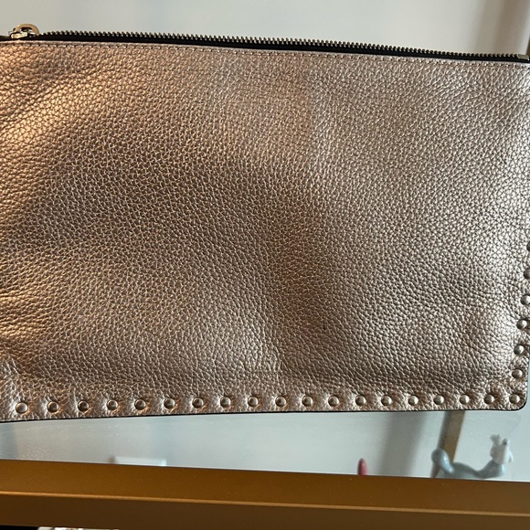 Valentino Rockstud Calfkin Pouch - Picture 2 of 7